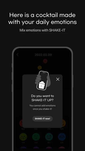 Mojitto - Daily Emoji Diary screenshot