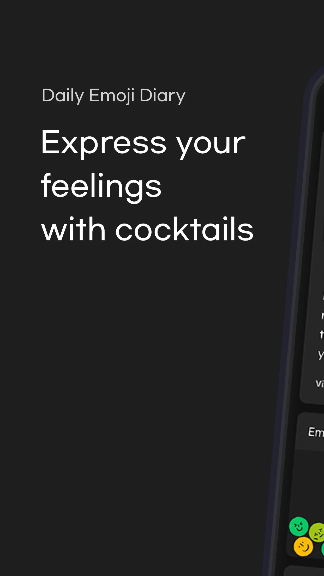 Mojitto - Daily Emoji Diary screenshot